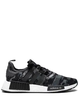 adidas: Чёрные кроссовки  NMD_R1