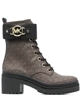Michael Michael Kors: Коричневые ботинки 