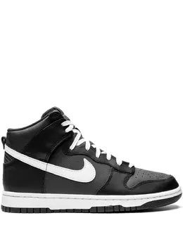 Nike: Чёрные кроссовки  Dunk High