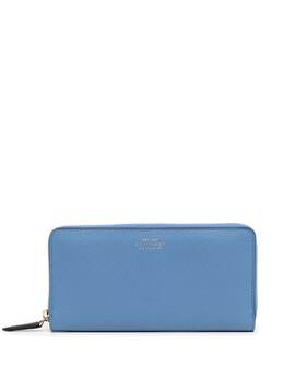 Smythson: Голубой кошелёк 