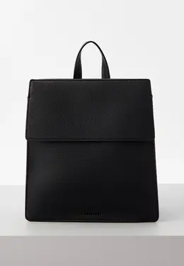 Trussardi: Чёрный рюкзак 