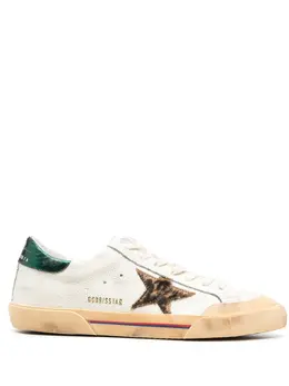 Golden Goose: Белые кроссовки  Star