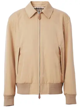 Burberry: Хлопковая куртка  Harrington