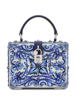 Dolce & Gabbana: Сумка  Dolce Box с принтом