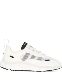 Y-3: Белые кроссовки  Shiku Run