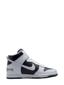 Nike: Белые кроссовки  SB Dunk High
