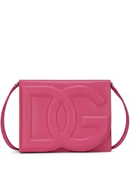 Dolce & Gabbana: Розовая сумка  DG