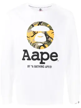 AAPE BY *A BATHING APE®: Футболка с принтом