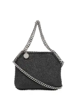 Stella McCartney: Чёрная сумка через плечо  Falabella