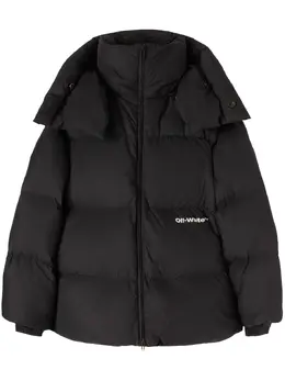 Off-White: Куртка с принтом 