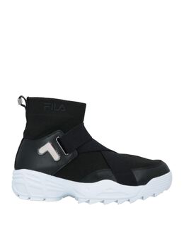 FILA: Чёрные кроссовки 