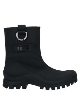 MSGM: Чёрные ботинки 
