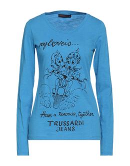 TRUSSARDI JEANS: Футболка с принтом 