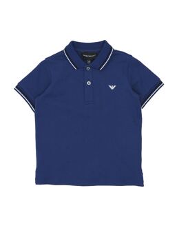 EMPORIO ARMANI: Поло с принтом 