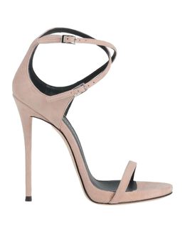 Giuseppe Zanotti Design: Розовые сандалии 