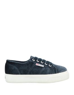 Superga: Голубые кроссовки 