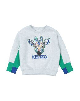 KENZO KIDS: Флисовый свитшот 