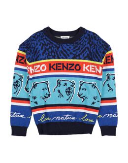 KENZO KIDS: Трикотажный свитер 