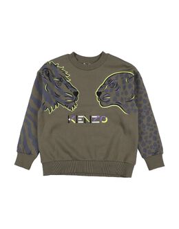 KENZO KIDS: Флисовый свитшот 