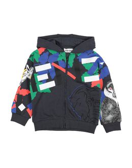 KENZO KIDS: Флисовый свитшот 