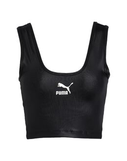 PUMA: Топ с воротником 