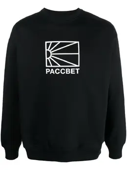 PACCBET: Свитшот с принтом