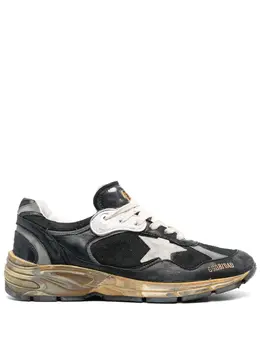 Golden Goose: Чёрные кроссовки  Star