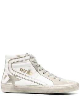 Golden Goose: Белые кроссовки  Star
