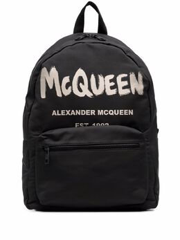 Alexander McQueen: Рюкзак Metropolitan с принтом