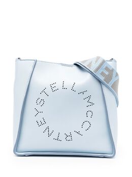 Stella McCartney: Голубая сумка  Stella Logo
