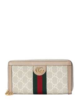 Gucci: Белый кошелёк Ophidia GG