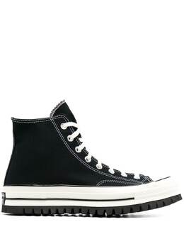 Converse: Чёрные кроссовки  Chuck 70 Hi