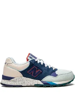 New Balance: Белые кроссовки 