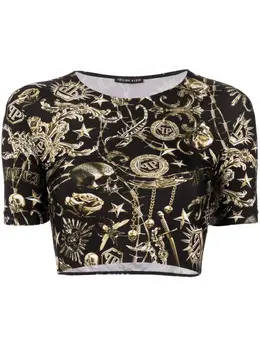 Philipp Plein: Футболка с принтом 
