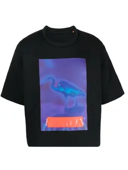 Heron Preston: Футболка с принтом 