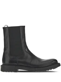 Salvatore Ferragamo: Чёрные ботинки 