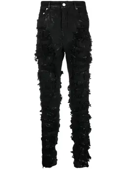 Rick Owens DRKSHDW: Рваные джинсы 