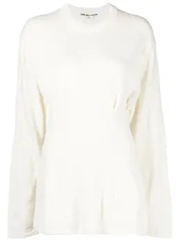 Comme Des Garçons: Белый свитер 