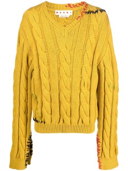 Marni: Трикотажный свитер 
