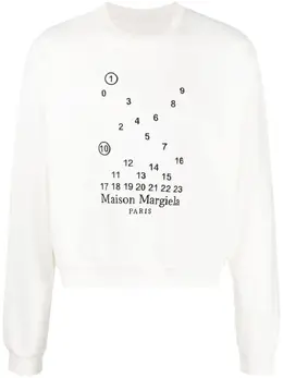 Maison Margiela: Свитшот с принтом 