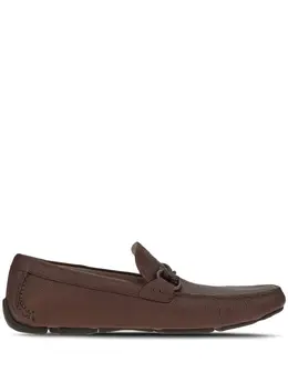 Salvatore Ferragamo: Коричневые туфли  Gancini