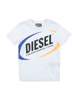 DIESEL: Футболка с принтом 