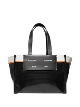 Proenza Schouler White Label: Чёрная сумка-шоппер 