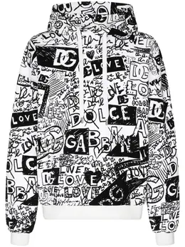 Dolce & Gabbana: Толстовка с принтом 