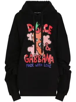 Dolce & Gabbana: Толстовка с принтом 