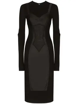 Dolce & Gabbana: Чёрное платье 
