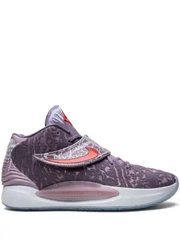 Nike: Фиолетовые кроссовки 