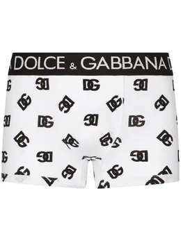 Dolce & Gabbana: Шорты  DG с принтом