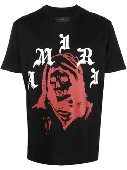 AMIRI: Чёрная футболка 