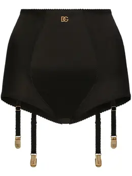 Dolce & Gabbana: Чёрные трусы  DG